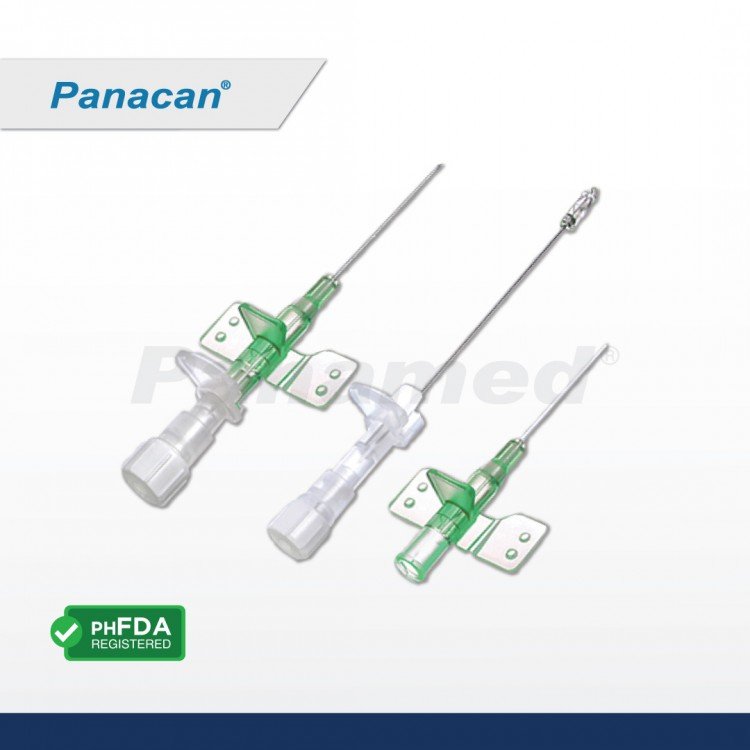 Panacan Safety IV Cannula with wing Panacan Safety IV Cannula with wing